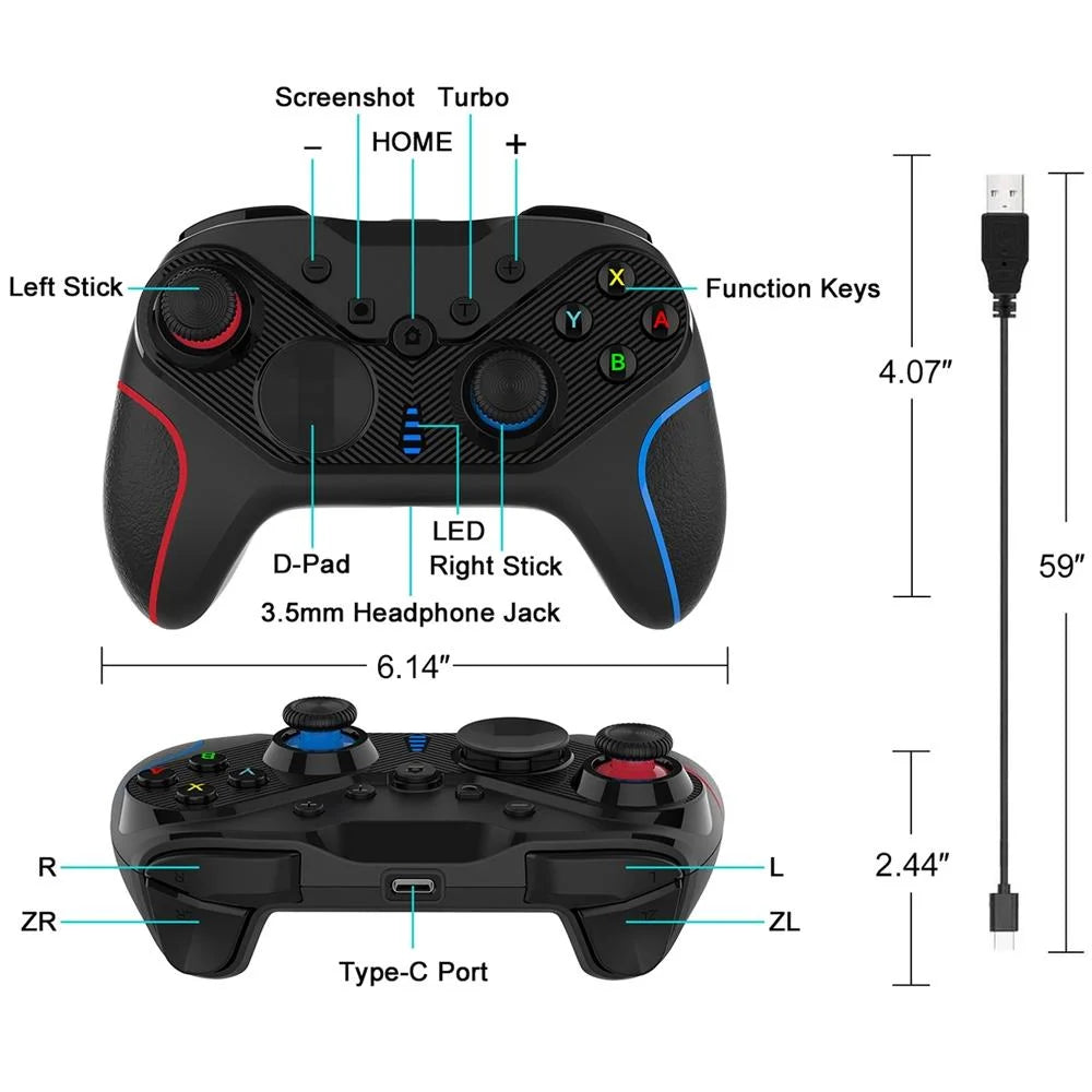 Wireless Multi-platform Gamepad S818 - Universal Gaming