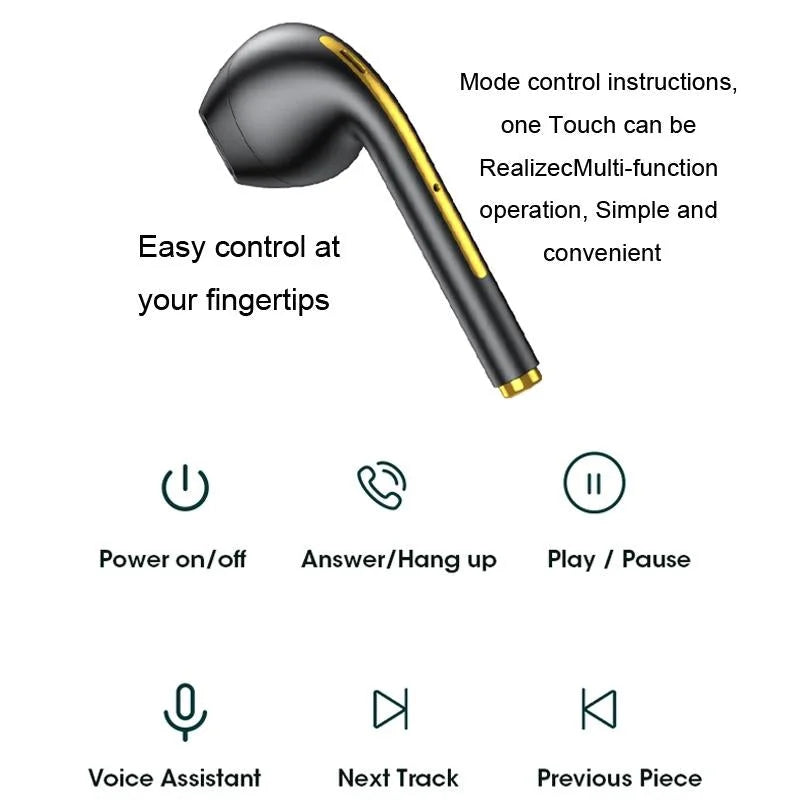 Wireless Sport Bluetooth Headphones with Led Display