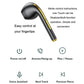 Wireless Sport Bluetooth Headphones with Led Display