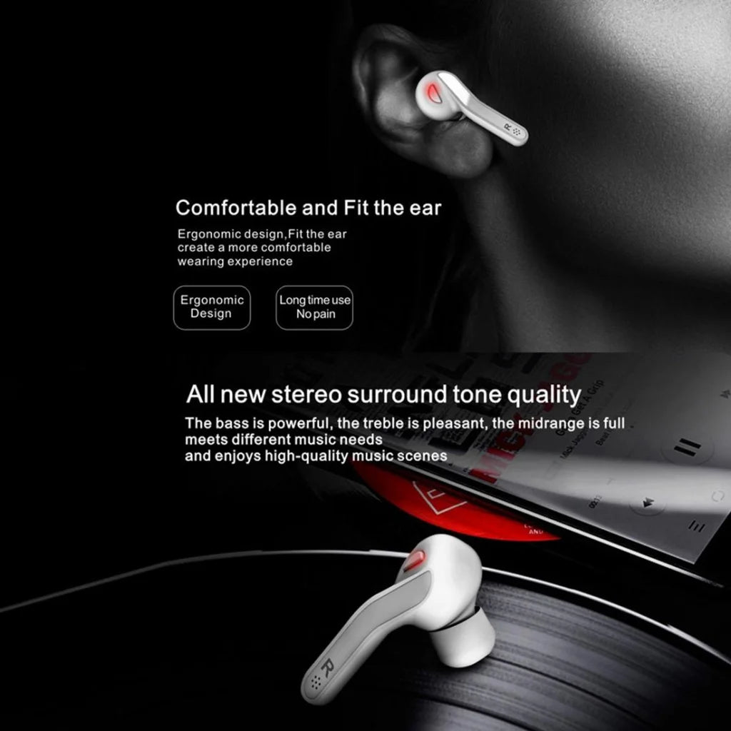Wireless Stereo Earphones With Magnetic Charging Box - T-88-1915196625832251397