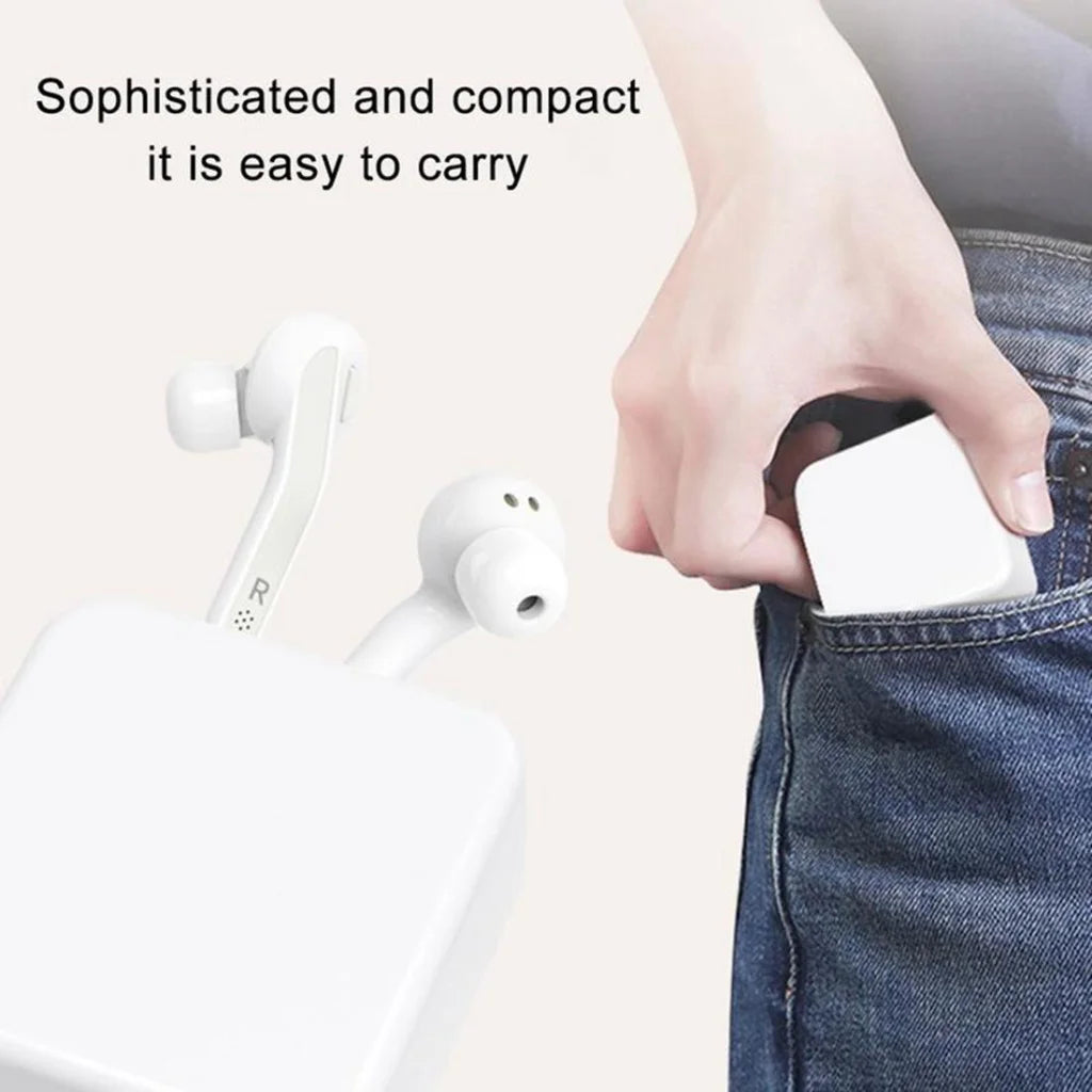 Wireless Stereo Earphones With Magnetic Charging Box t 88