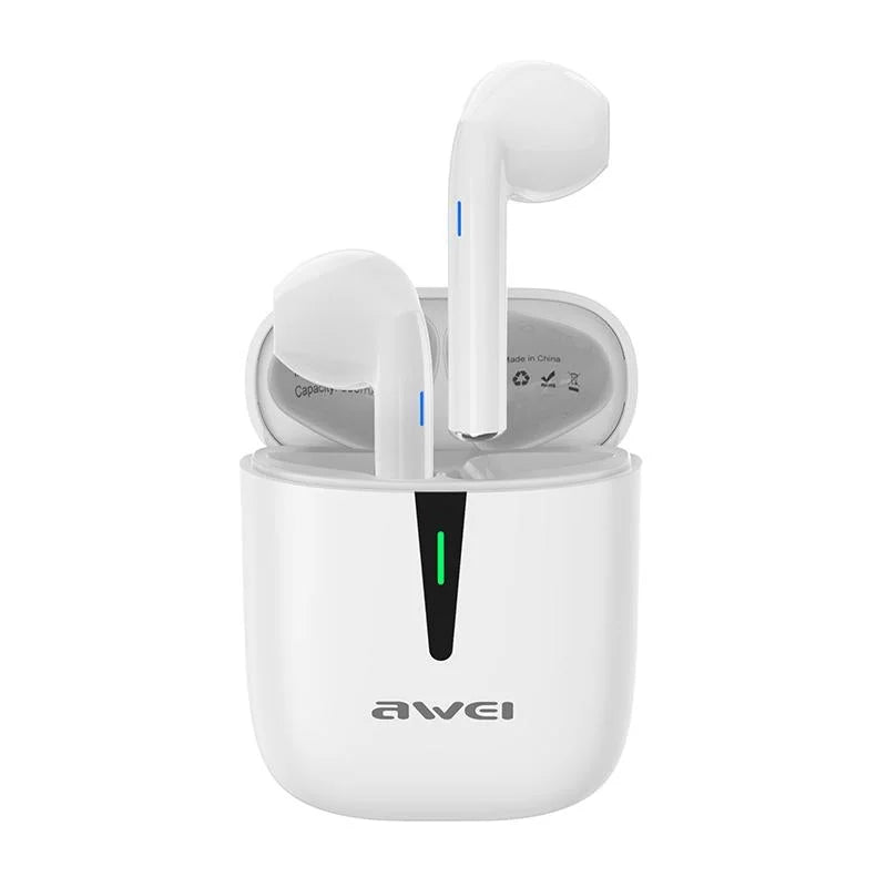 Wireless T21 Sports Tws Headset With Charging Case - White-1915196625354100736