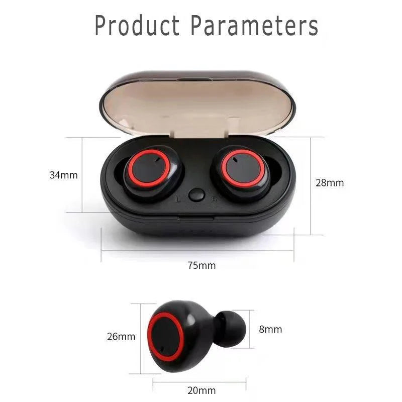 Wireless Tws Bluetooth Headphones with Touch Control