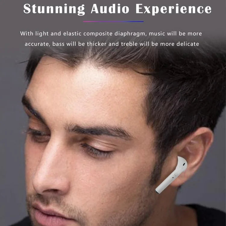Wireless Tws Sport Stereo Bluetooth Headset With Charging Box