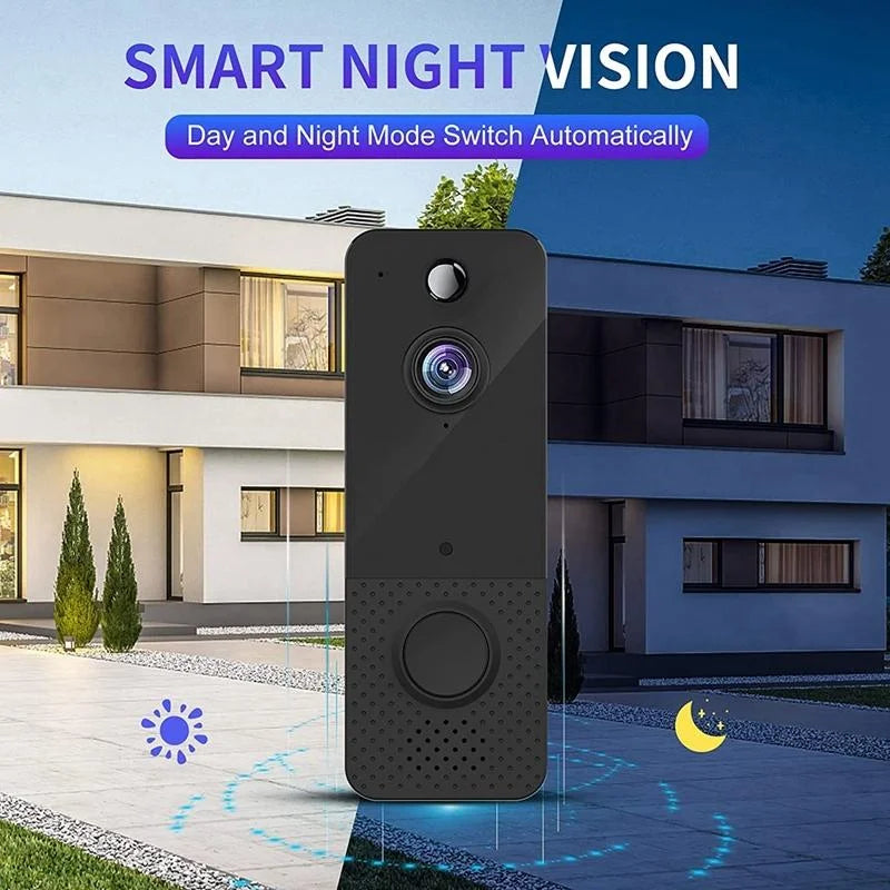 Wireless Wifi Video Doorbell With Night Vision And Ai