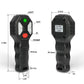 Wireless winch remote with pack contents and accessory layout