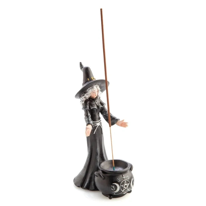 Witch And Cauldron Incense Burner - Health & Beauty >