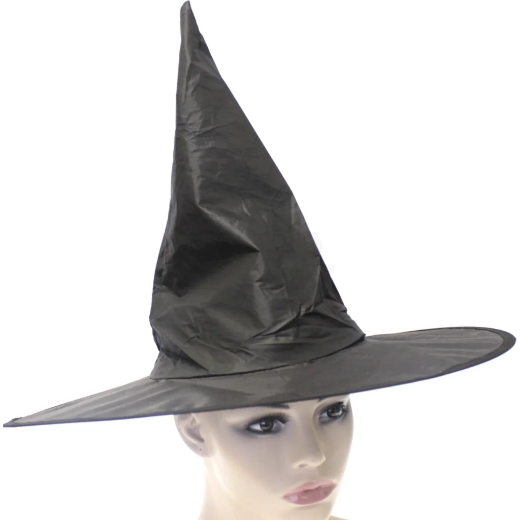 Witch hat plain with side profile shown
