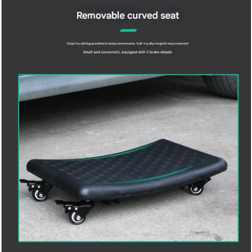 With Drawers Auto Repair Polishing Stool - Detachable Seat