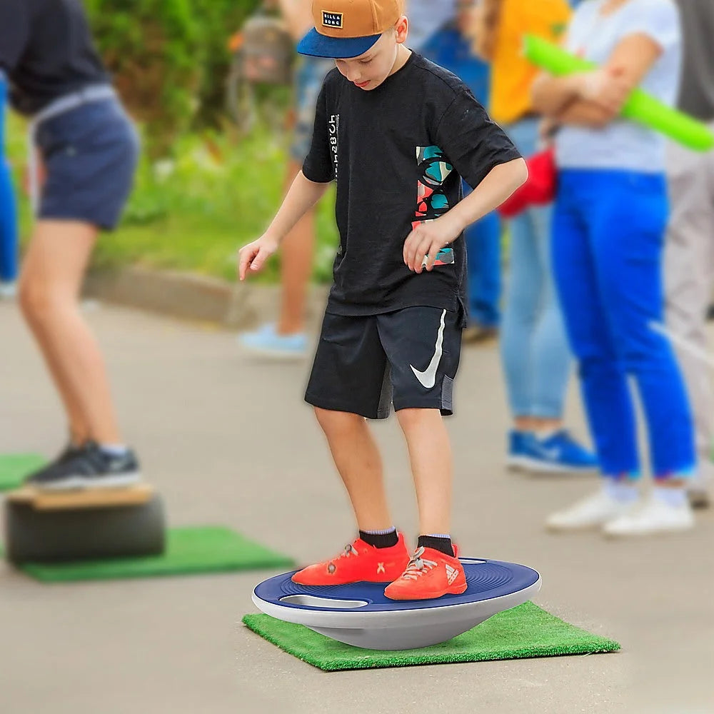 Wobble Board Balance Cushion Gym Core Exercise - Sports &