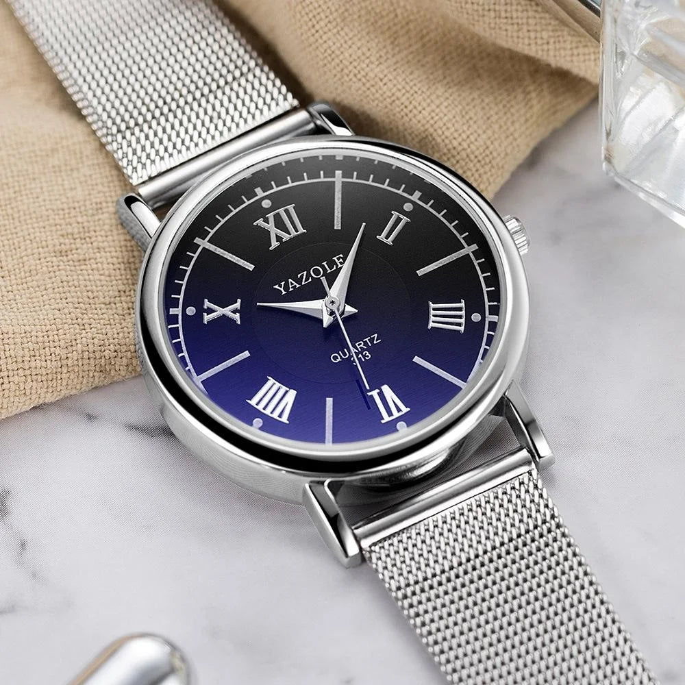 Women Business Quartz Watch with Roman Numeral Dial