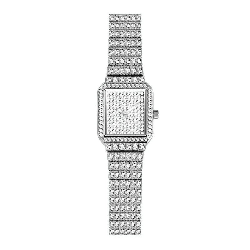 Women Diamond Chain Watch - Elegant and Timeless - Gold