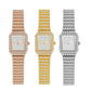 Women Diamond Chain Watch - Elegant and Timeless - Silver