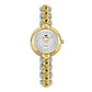 Women Diamond Chain Watch - Elegant Jewelry - Silver