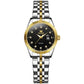 Women Luminous Diamond Quartz Watch - Waterproof - White