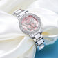 Women’s Butterfly Quartz Watch with Ceramic Steel Strap