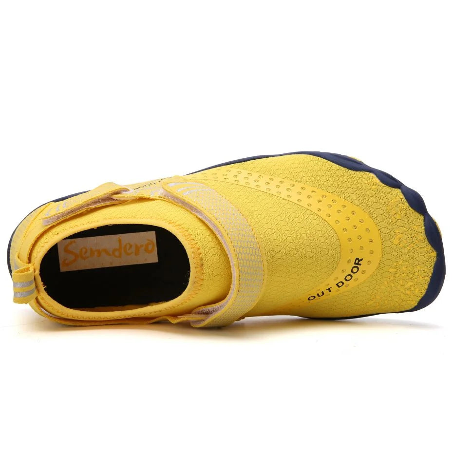 Women’s Water Shoes Barefoot Quick Dry Aqua Sports - Yellow