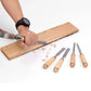 Wood Carving Chisel Set 12Pc High Carbon Steel Woodworking
