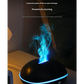 Wood grain Mini USB Aromatherapy Diffuser with Flame