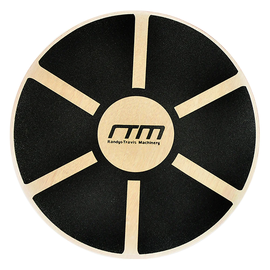 Wooden Balance Board Heavy Duty 15.5’’ with Non-Slip Pad