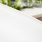 Wooden Bar Stool Sophia Leather 65cm White Brown Set of 4