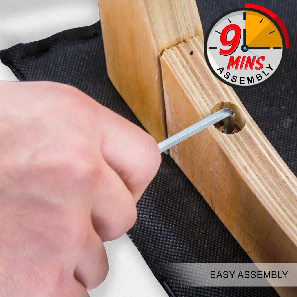 Wooden Bar Stool Sophia Leather 74cm White Set of 4