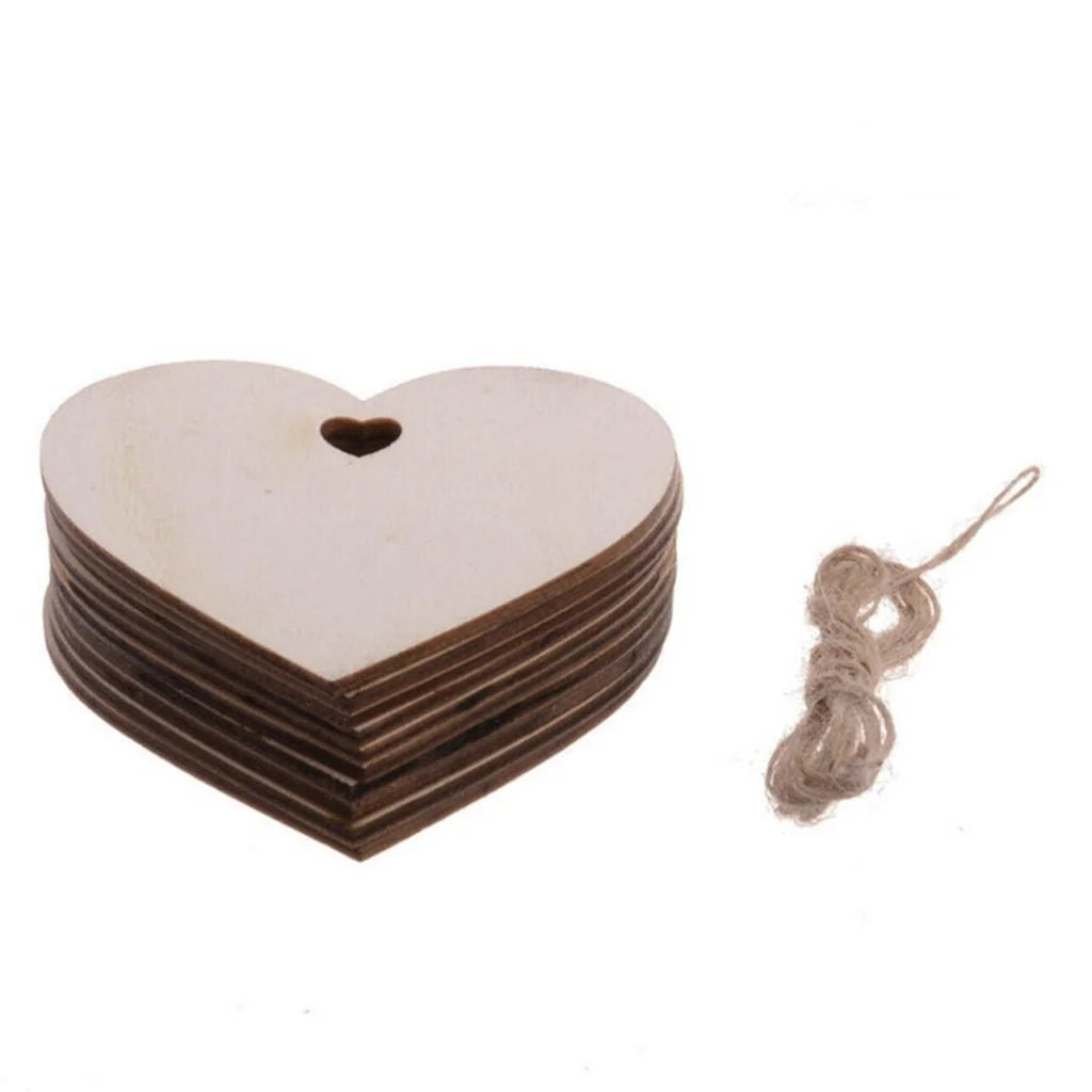 Wooden Christmas Hanging Ornament for Tree DIY Craft