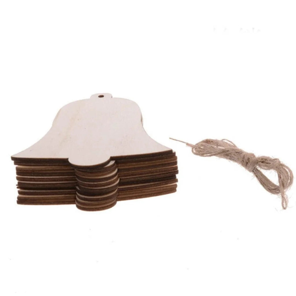 Wooden Christmas Hanging Ornament for Tree DIY Craft