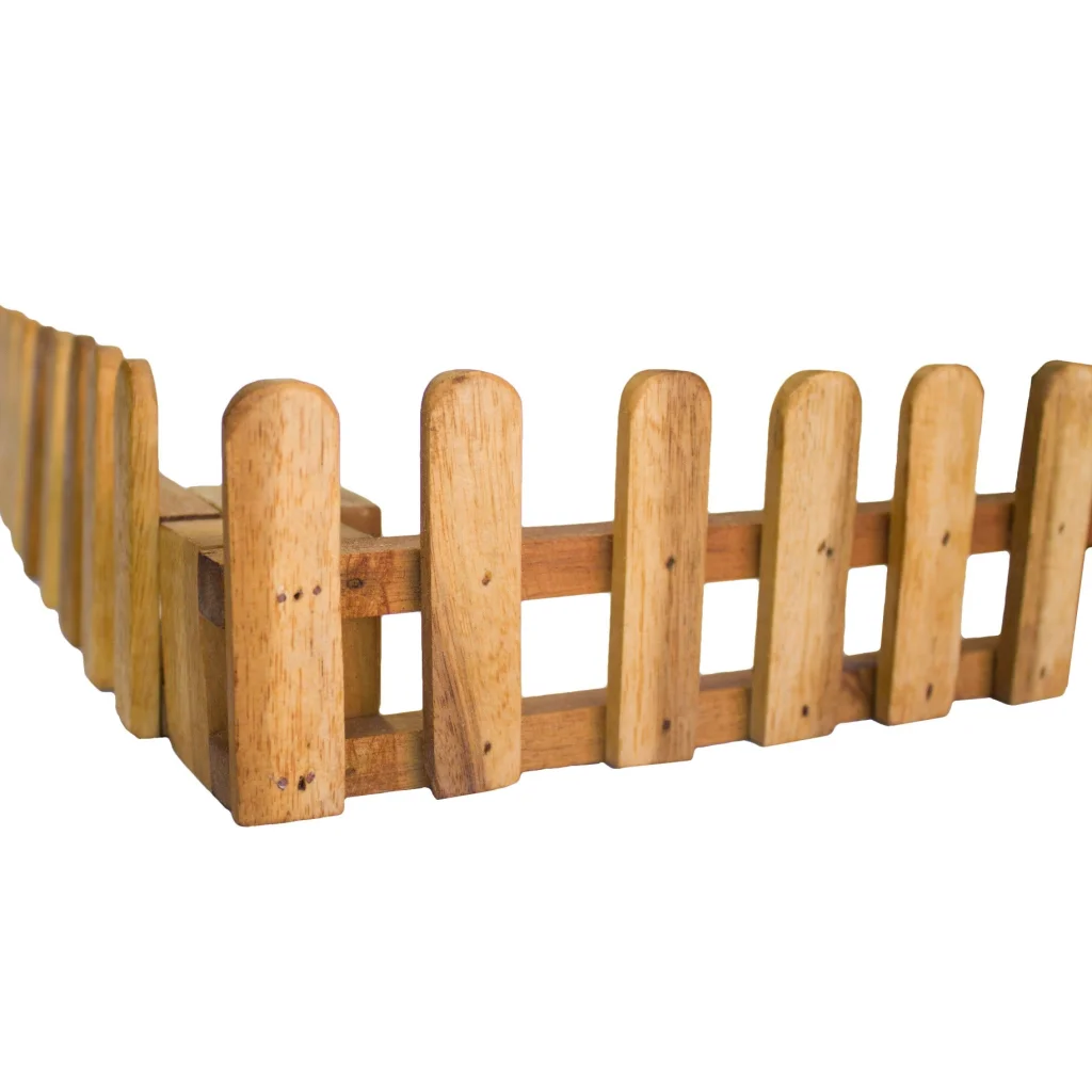Wooden Fence Set of 4 - Toys