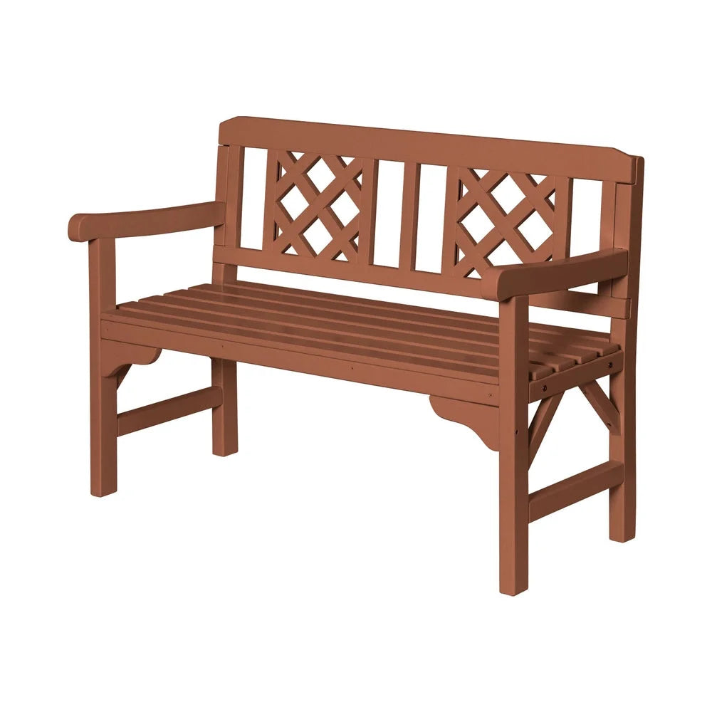 Wooden Garden Bench 2 Seat Patio Furniture Timber Outdoor