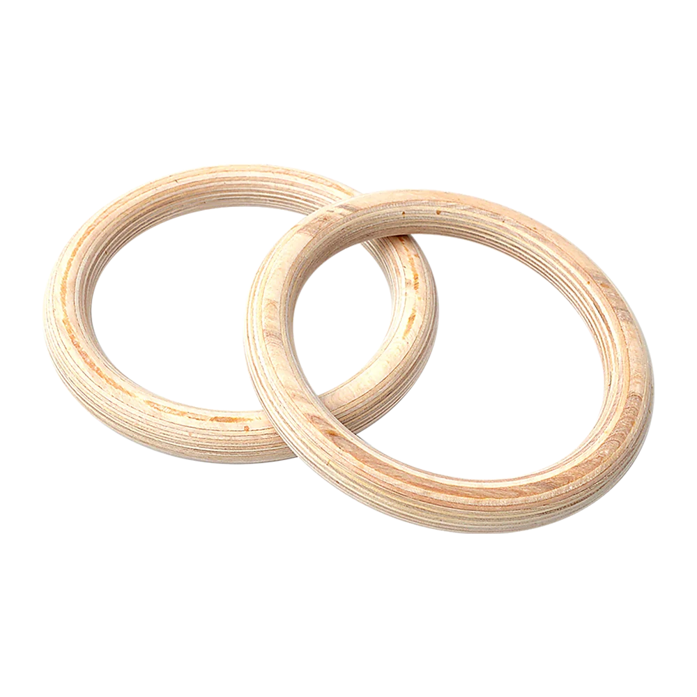 Wooden Gymnastic Rings Olympic Strength Training - 32mm