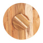 Wooden Lazy Susan Tray 18 Inch Bread and Butter