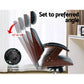 Wooden Office Chair Computer Gaming Executive Leather