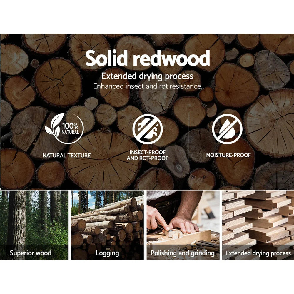 Wooden Office Chair Computer Gaming Executive Leather