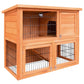 Wooden 93cm pet coop tall with coops hutches double storey