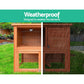 Pet coop tall with double storey rabbit