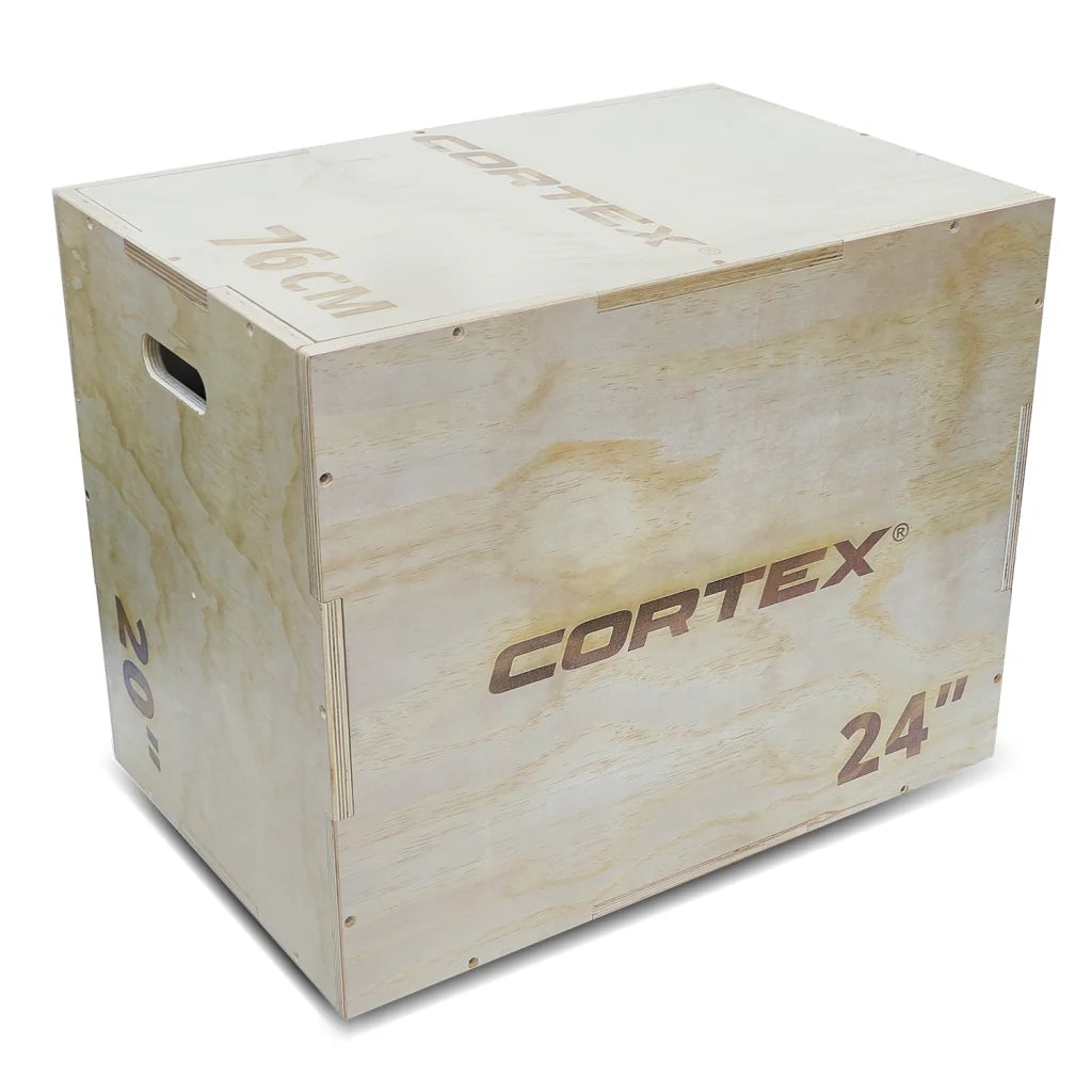 Wooden Plyo Box 3-in-1 CORTEX - Sports & Fitness