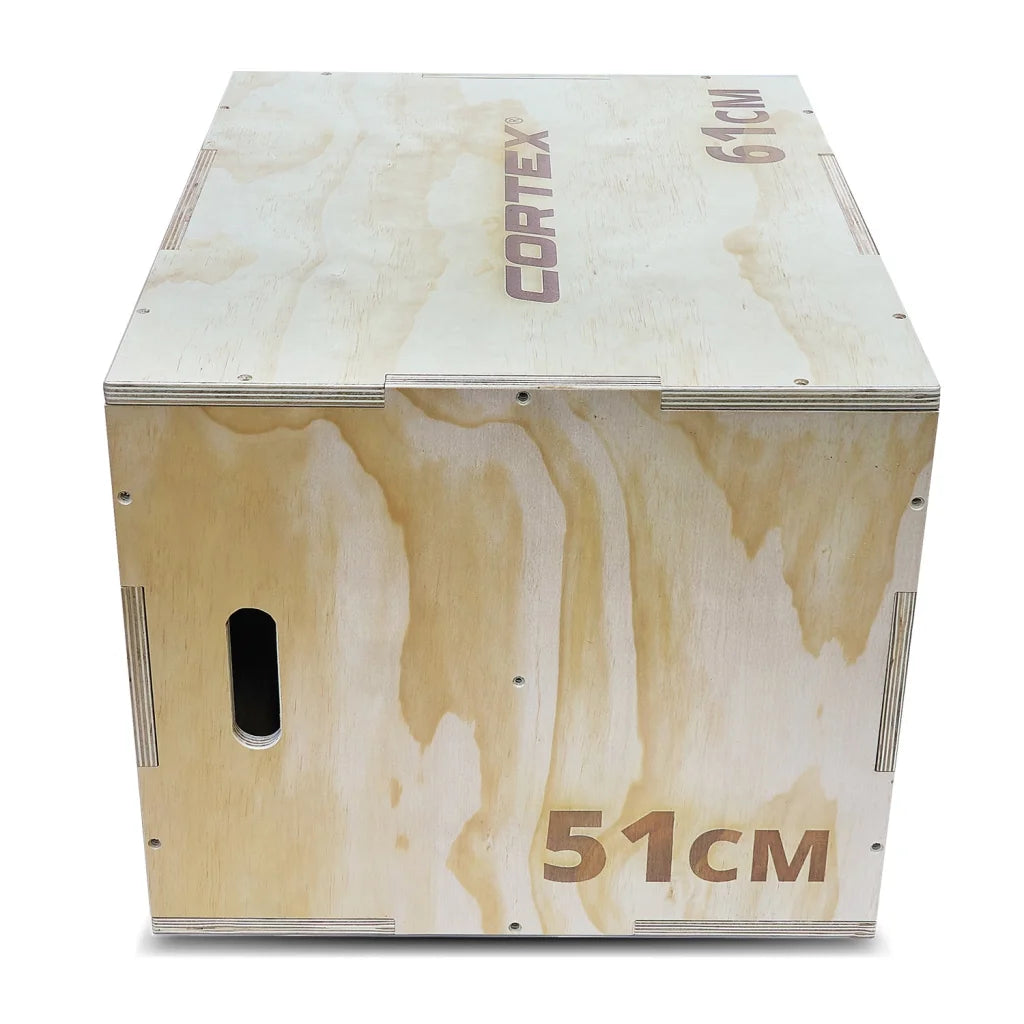 Wooden Plyo Box 3-in-1 CORTEX - Sports & Fitness