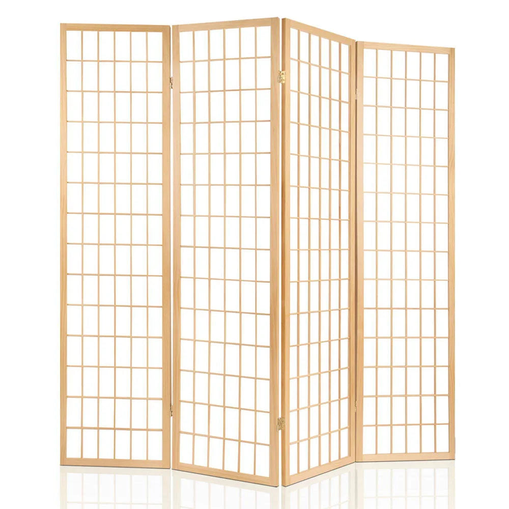 Room divider living with colour matched pieces and support fittings