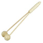 Wooden Smiling Face Knock Back Hammer Multifunctional