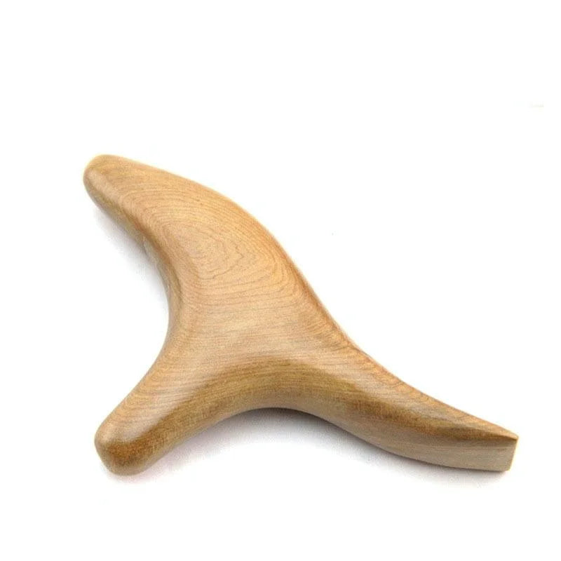 Wooden Trigeminal Massager For Body Relaxation - Health &