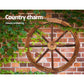 Wooden Wagon Wheel 2x diy 460
