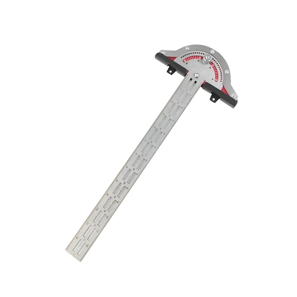 Woodworking Edge Ruler Protractor Angle Measuring Tool