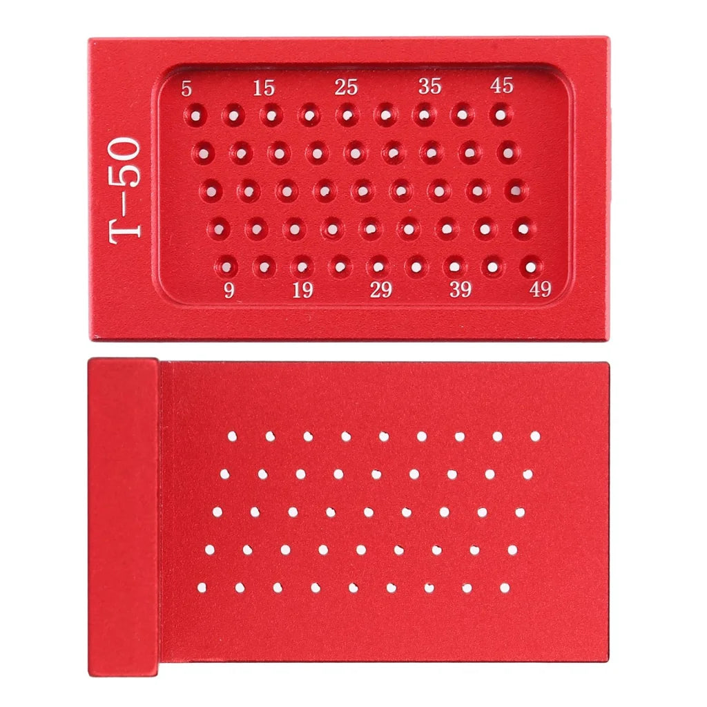 Woodworking L-shaped Ruler for Marking and Fixing - T50