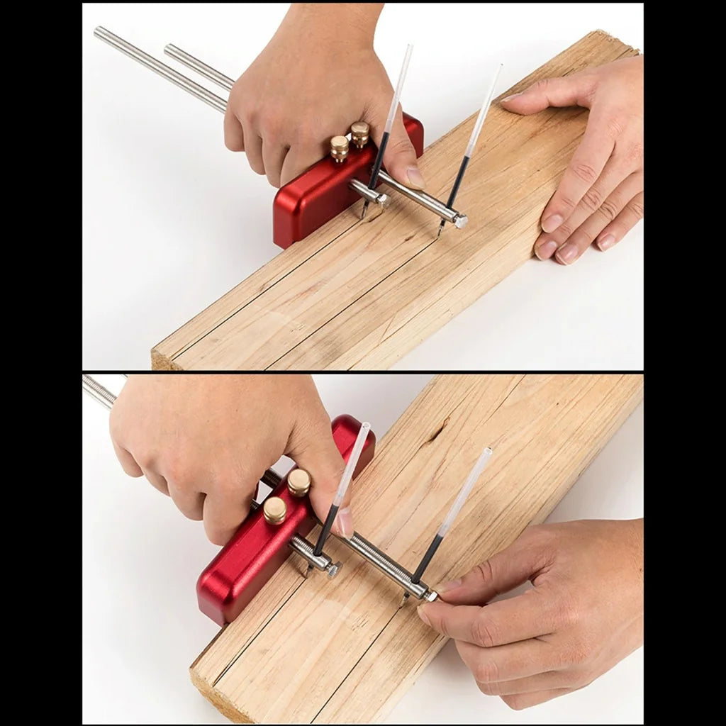 Woodworking Level Line Tool - Aluminum Alloy Ruler - Tools