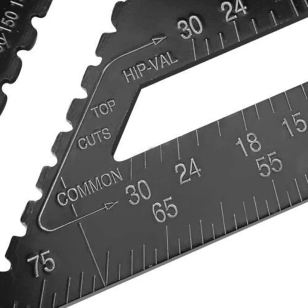 Layout Measuring Woodworking Square Layout Gauge - Angle Ruler Measuring Tool - 7 Inch ...