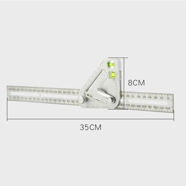 Woodworking Triangle Ruler - Multifunctional Measuring Tool