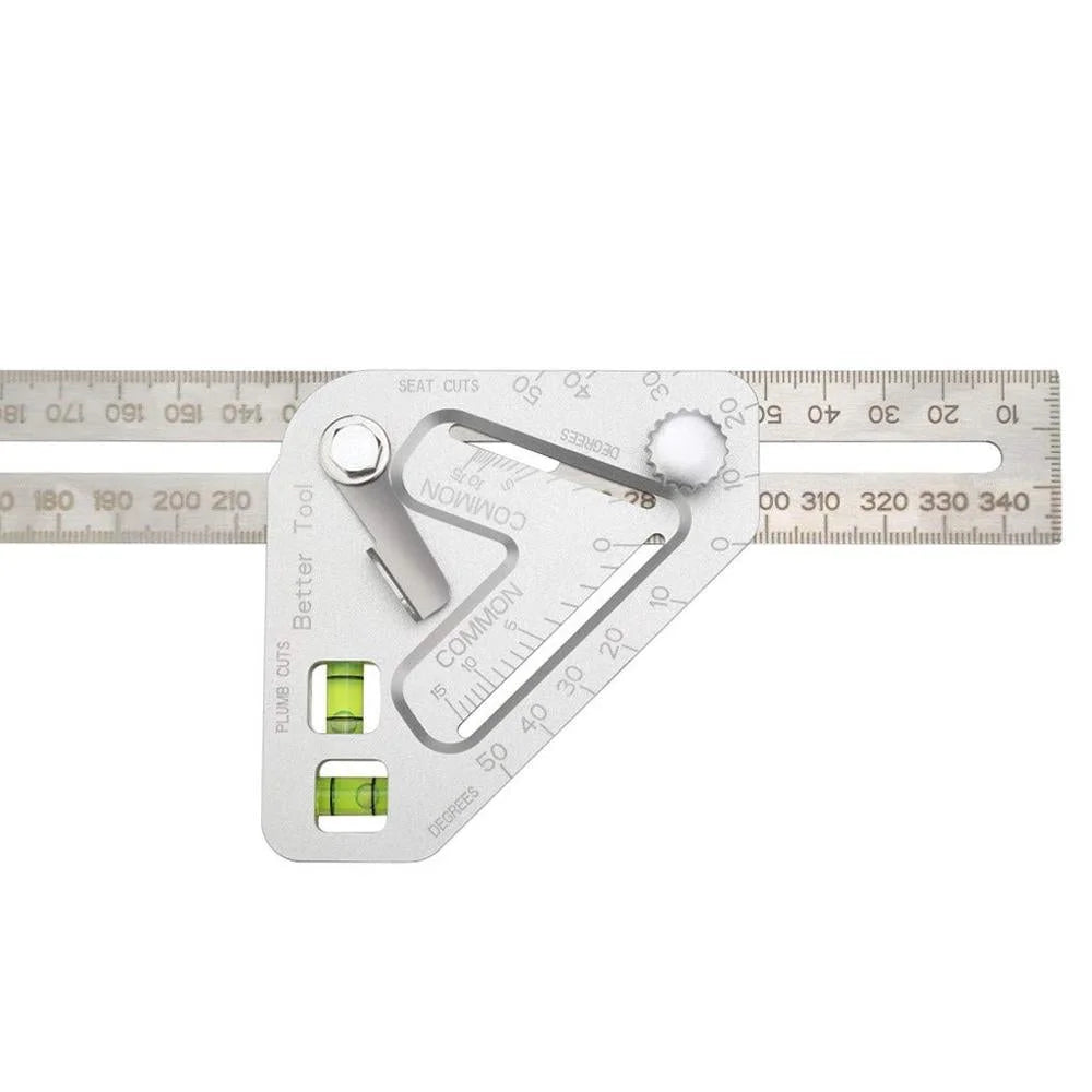 Woodworking Triangle Ruler - Multifunctional Measuring Tool