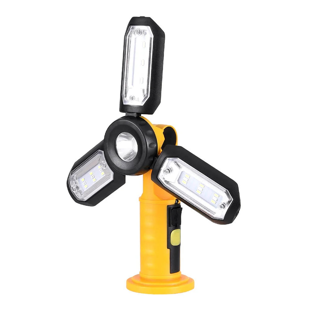 Work Light Rechargeable USB Cordless LED Lamp with Hook