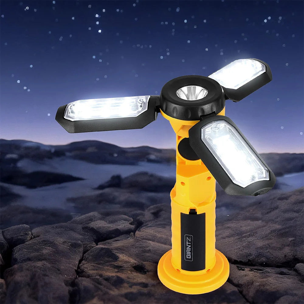 Work light rechargeable with shape details and included parts